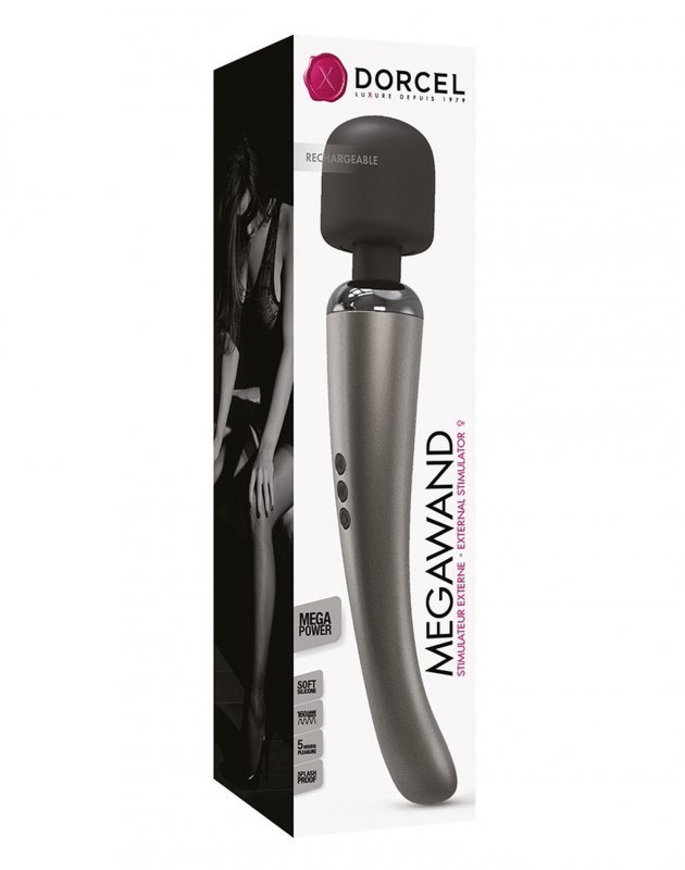 Wibrator z różdżką wand ruchoma główka Dorcel Megawand