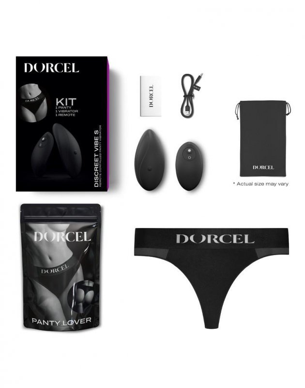 Zdalnie sterowany wibrator z majtkami Discreet Vibe S