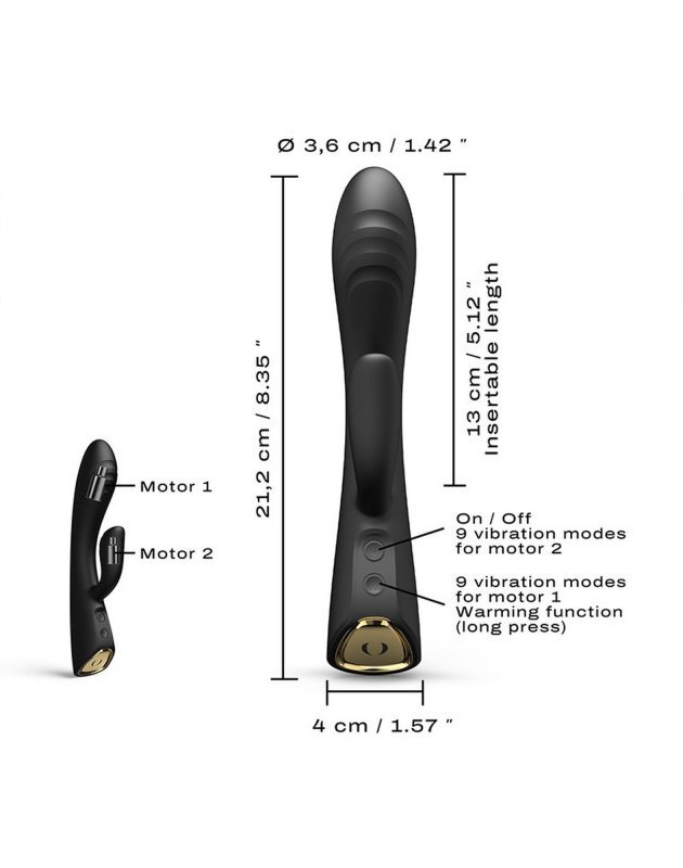 Elastyczny wibrator króliczek Dorcel Flexi Rabbit