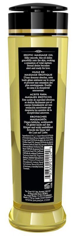 Massage oil sensual island blossoms