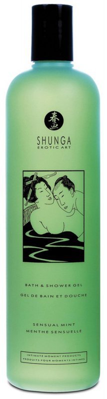 Bath and shower gel sensual mint