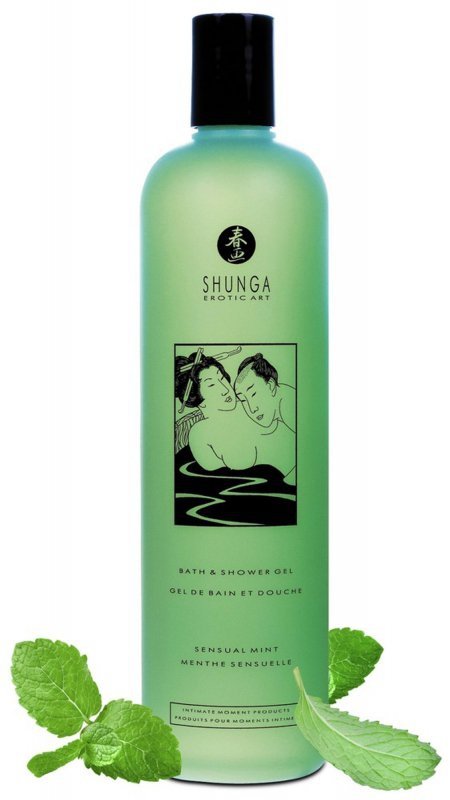 Bath and shower gel sensual mint