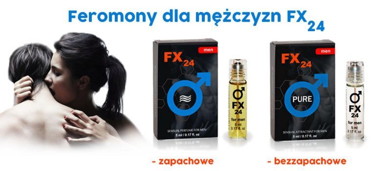 Perfumy z feromonami dla niego FX24 neutral roll-on 5 ml