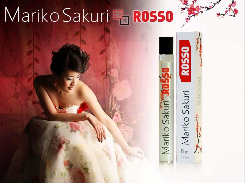 Damskie perfumy z feromonami Mariko Sakuri ROSSO 15 ml