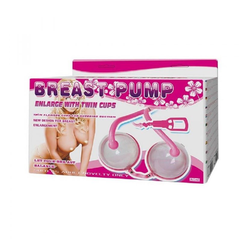 Pompka do piersi z tłokiem Baile Breast Pump Twin Cups
