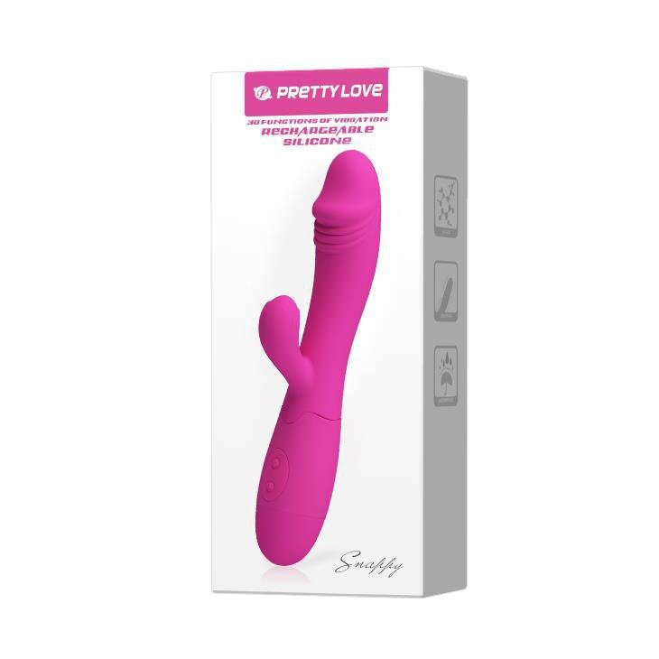 Wibrator króliczek Pretty Love Snappy 30 funkcji fuksja