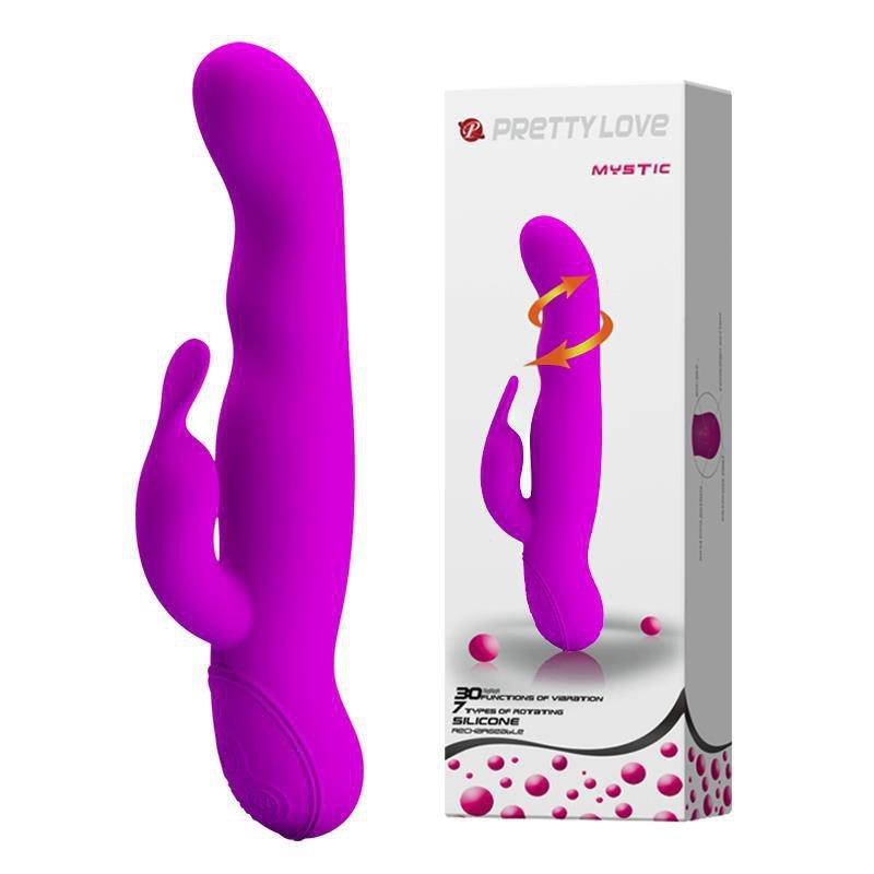Wibrator króliczek Pretty Love Mystic 30-wibracji 7-rotacji