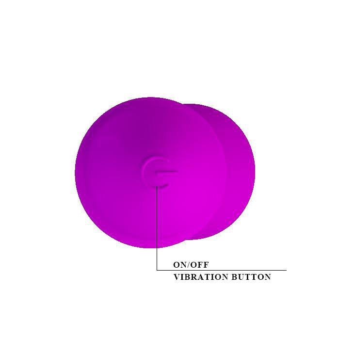 Mały dyskretny wibrator Pretty Love Antony 10 funkcji 