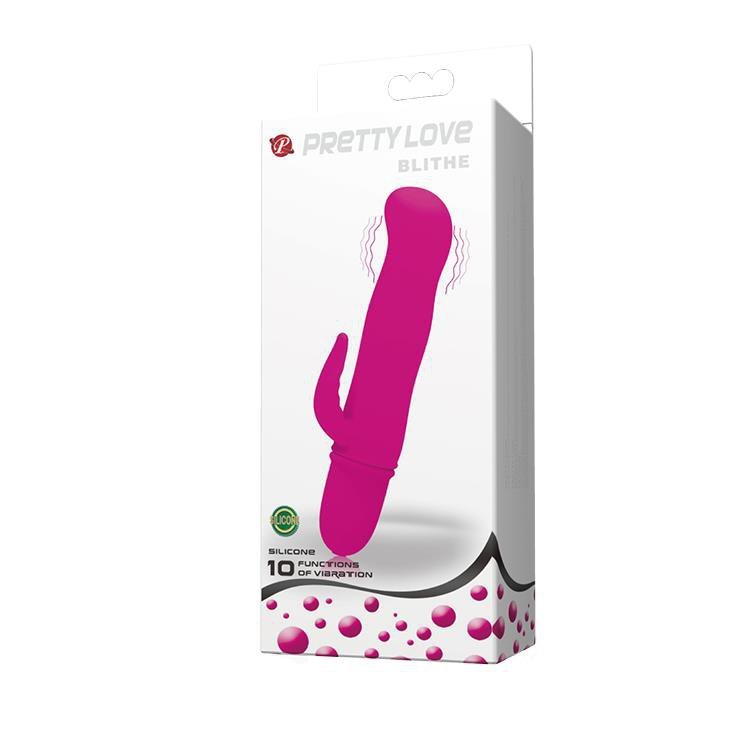 Mały dyskretny wibrator Pretty Love Blithe 10 funkcji 