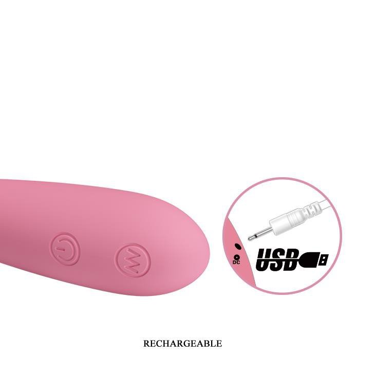 Wibrator młotek do punktu g Pretty Love Grace 30 funkcji