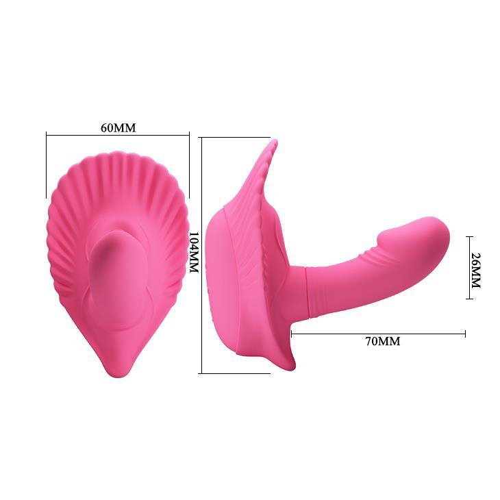 Wibrator muszelka do punktu g masażer łechtaczki Pretty Love