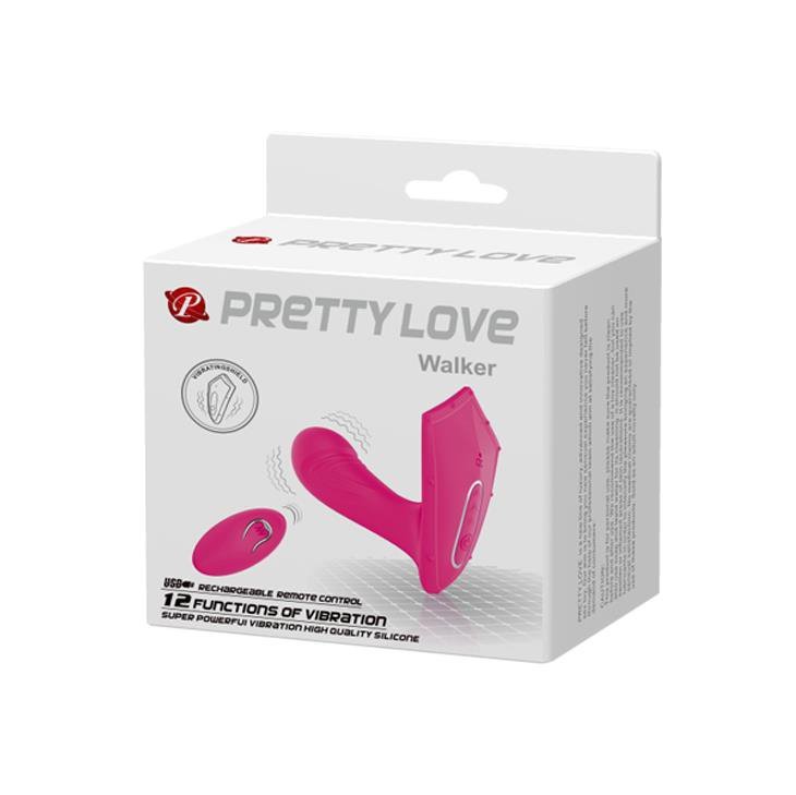 Dyskretny wibrator do majteczek z pilotem Pretty Love Walke