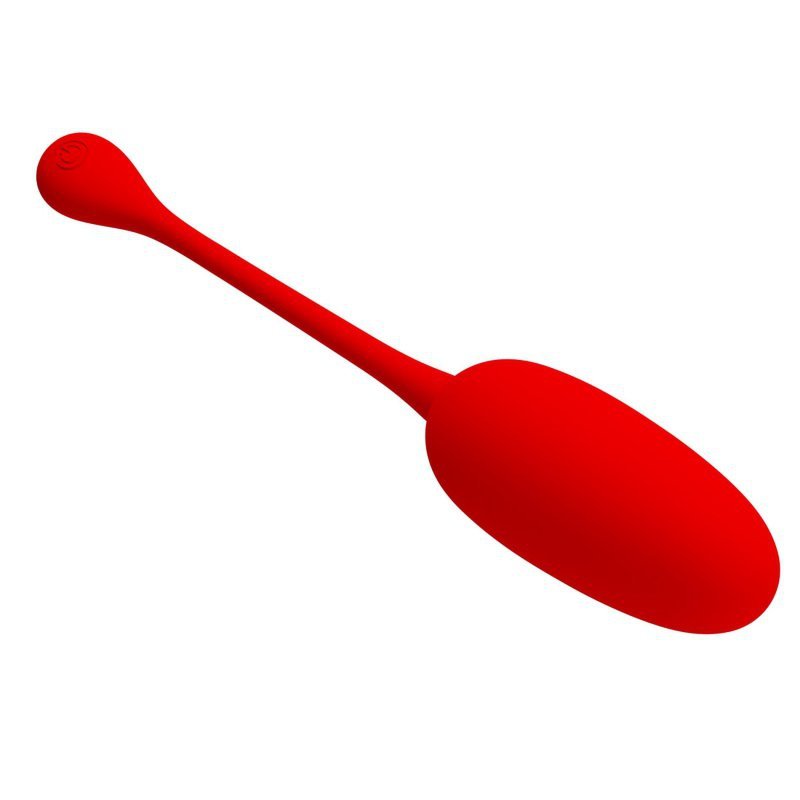 Jajeczko do pochwy wibrujące 12 funkcji wibracji czerwone