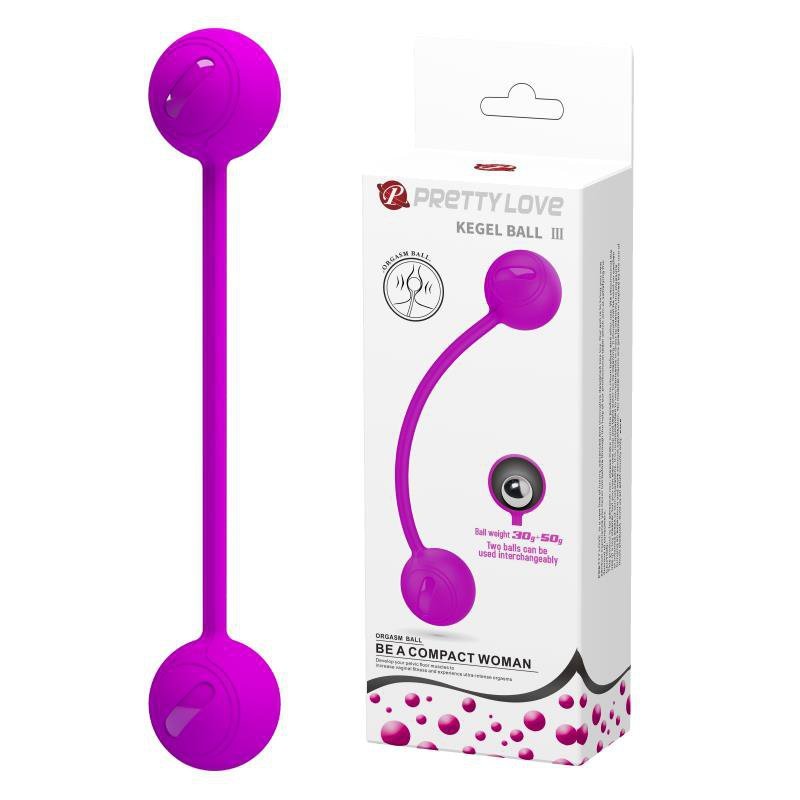 Podwójne kulki gejszy Pretty Love Kegel Ball III