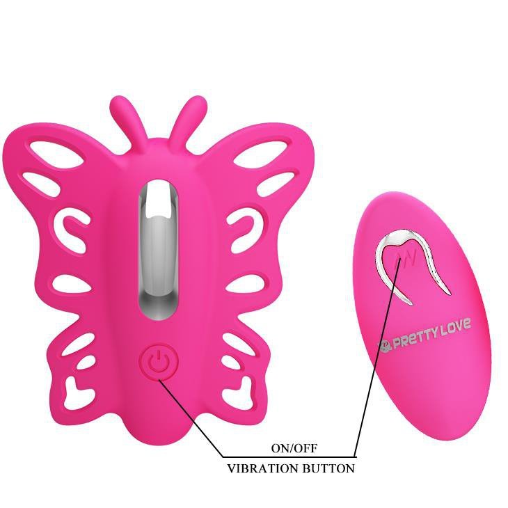 Wibrator stymulator łechtaczki motylek Pretty Love - Katherine 