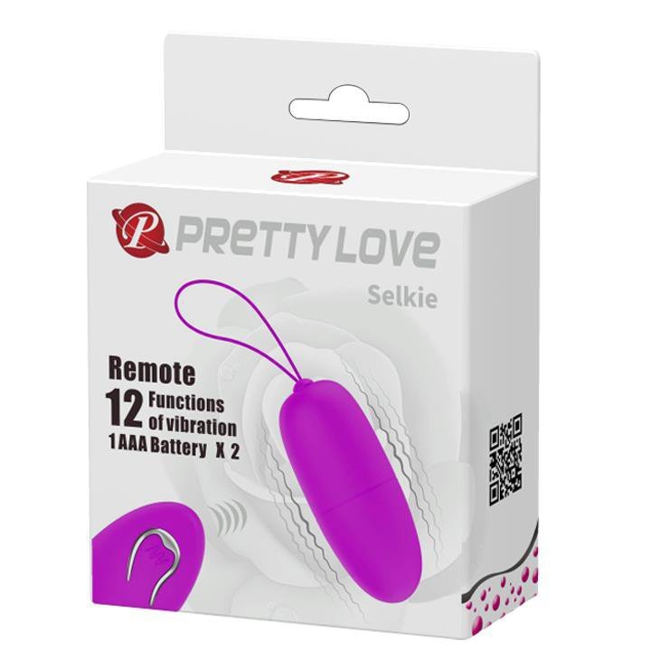 Wibrujące jajeczko sterowane pilotem Pretty Love - Selkie 