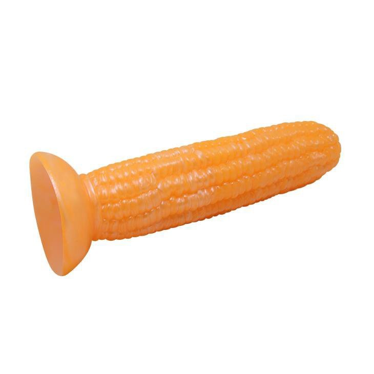 Dildo w kształcie kolby kukurydzy z przyssawką Kolba