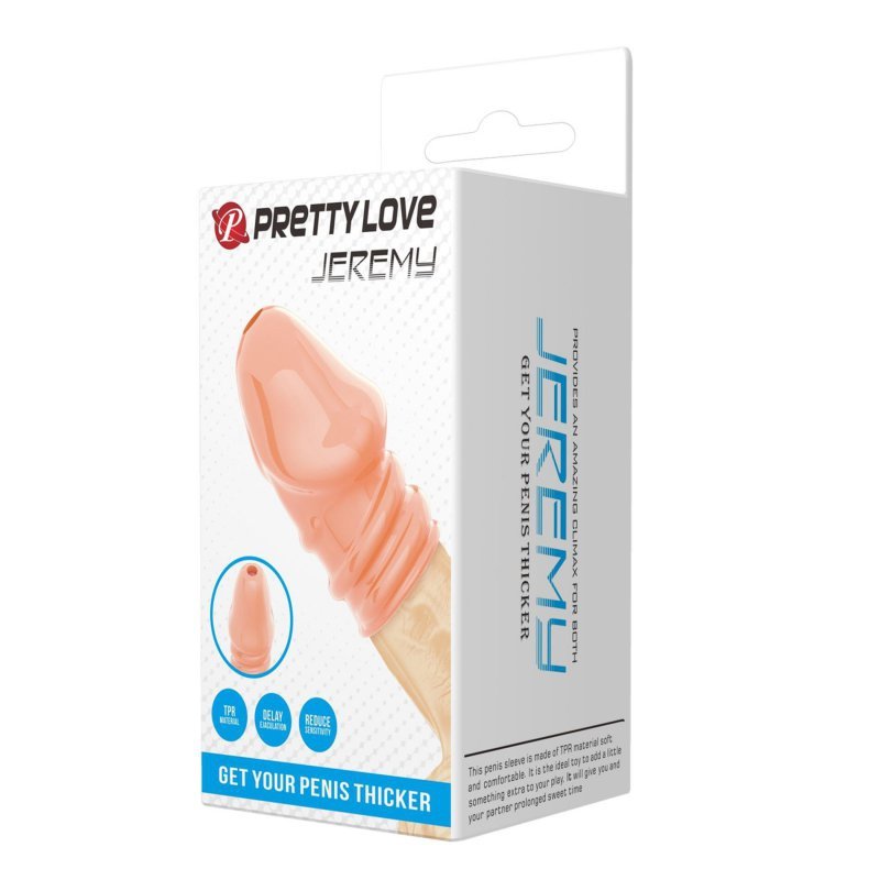 Nakładka na penisa Pretty Love - Jeremy, Get Your Penis Thicker 