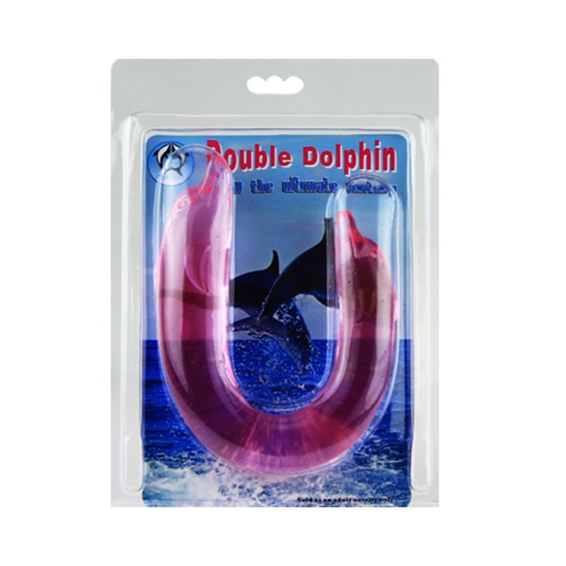 Baile double dolphin, bendable pink