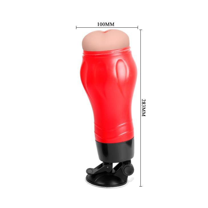 Analny masturbator 12 wibracji przyssawka