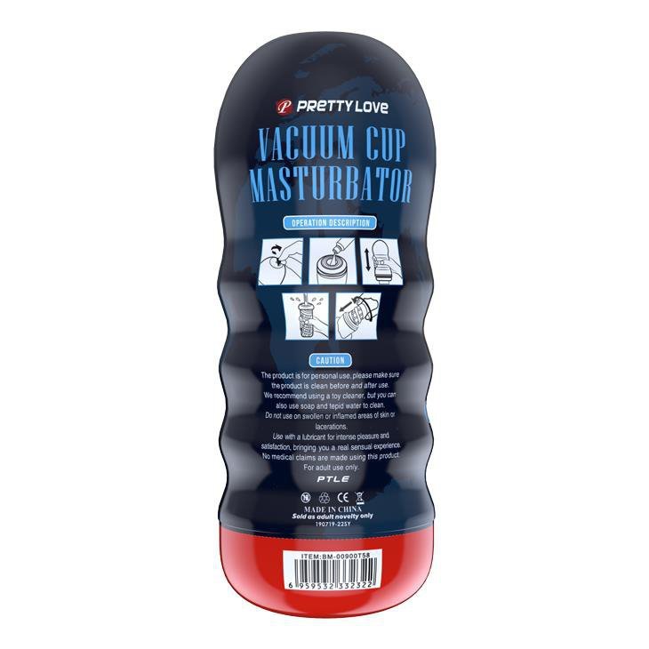 Masturbator masażer penisa Pretty Love - Vacuum Cup Masturbator 55
