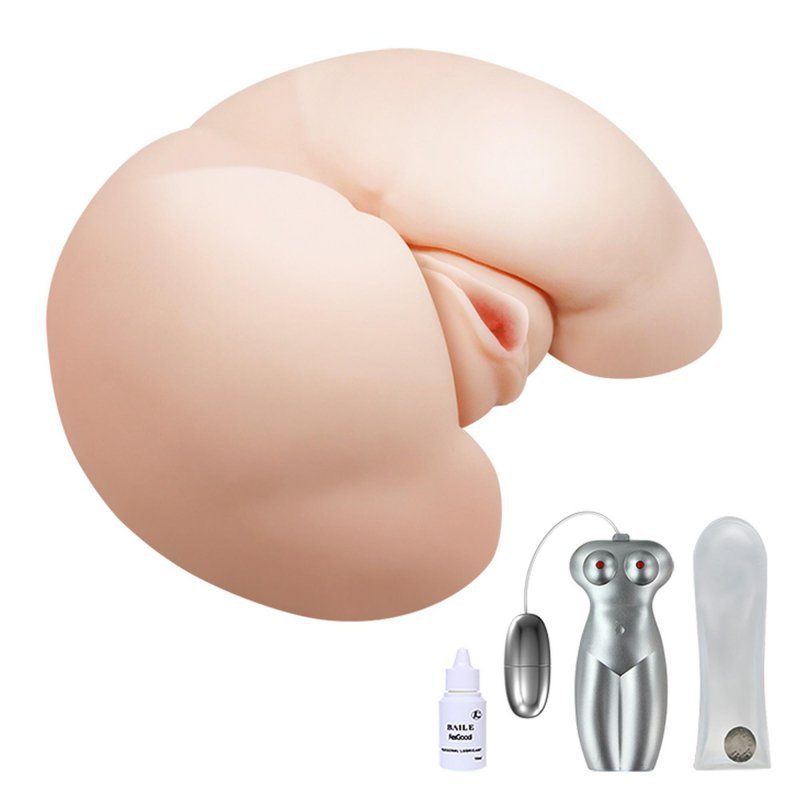 Realistyczny masturbator z grzaniem Baile - Vagina And Ass