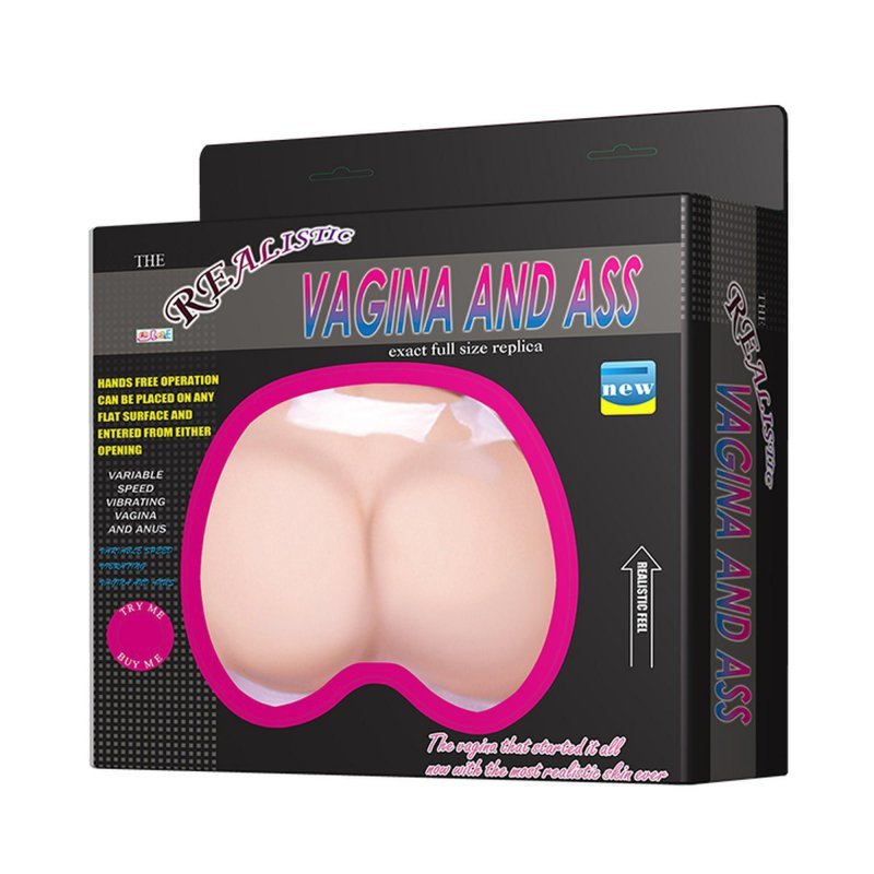 Realistyczny masturbator z grzaniem Baile - Vagina And Ass