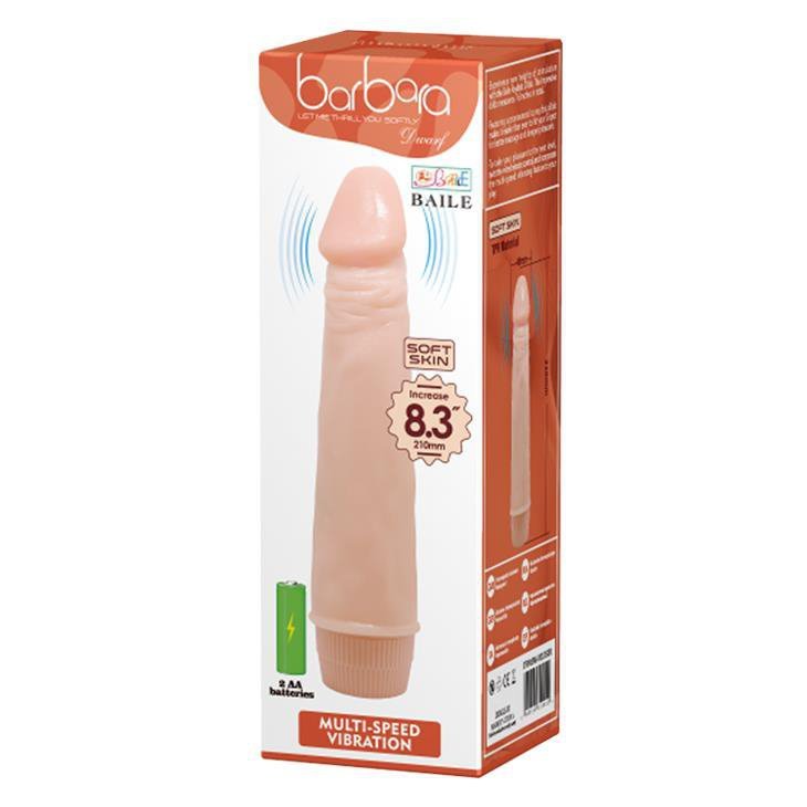 Wibrator jak penis dildo DWARF 21 cm