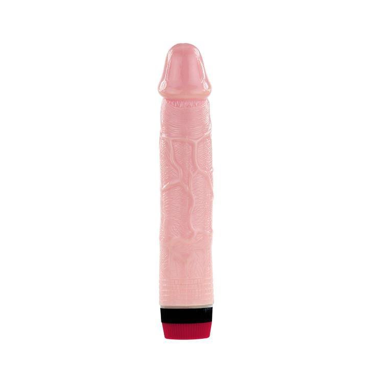 Naturalne wibrujące dildo sztuczny penis 21 cm
