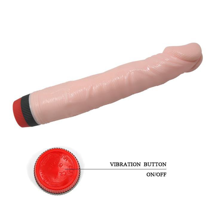 Naturalne wibrujące dildo sztuczny penis 21,5 cm