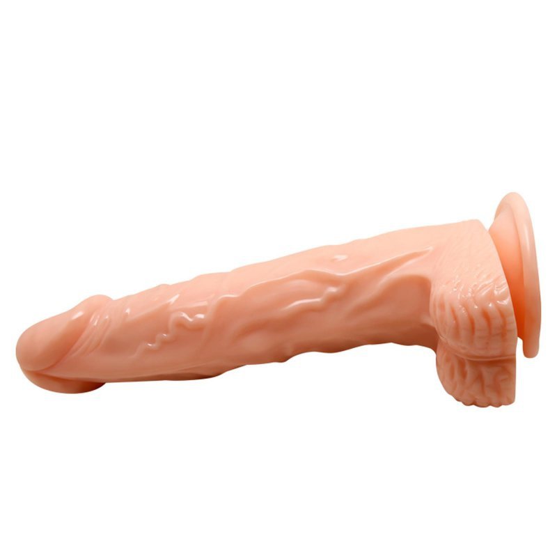 Realistyczne wibrujące dildo z funkcją grzania Baile 20 cm