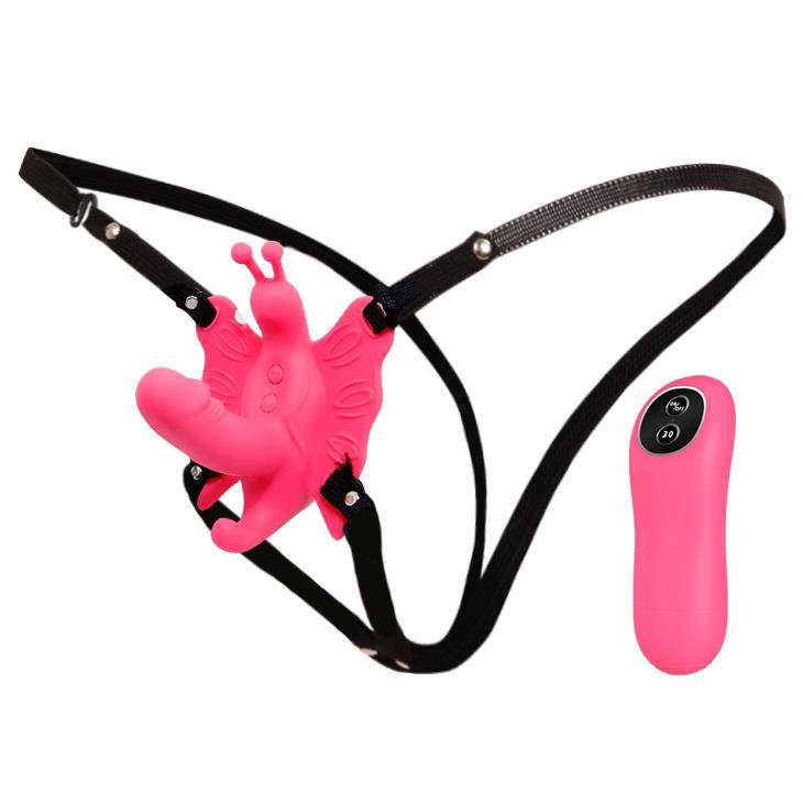 Baile - ultra passionate harness, 30 vibration functions wireless remote control