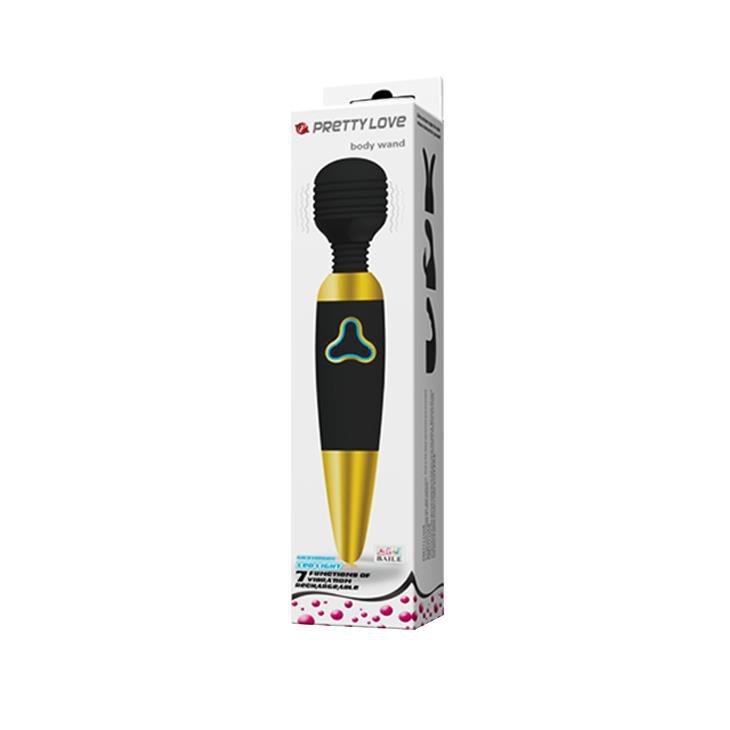 Masażer różdżka wand z ruchomą głowicą Pretty Love Body Wand