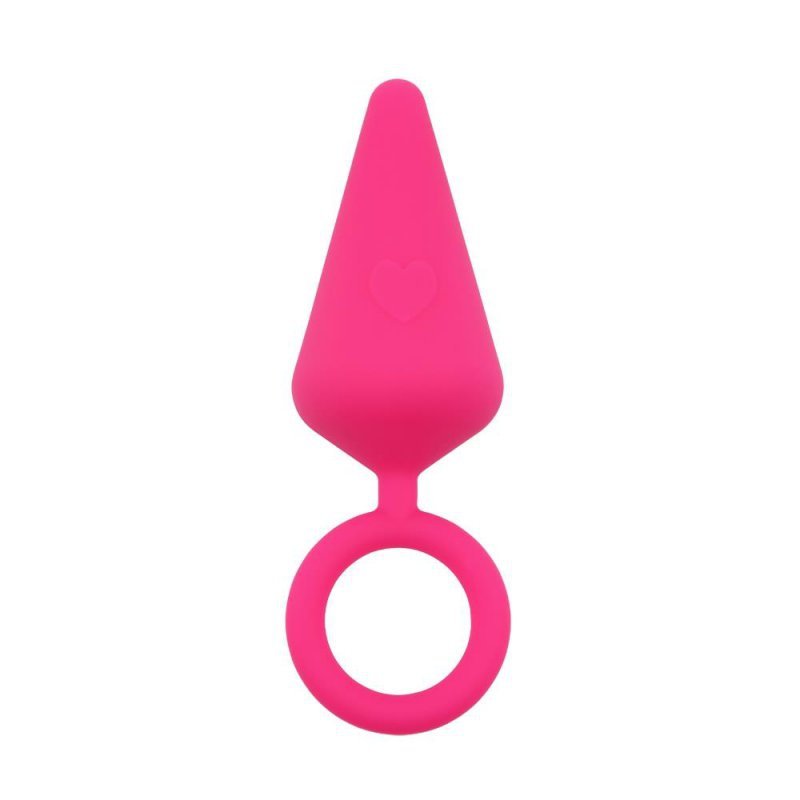 Korek analny Candy Plug M Pink średni