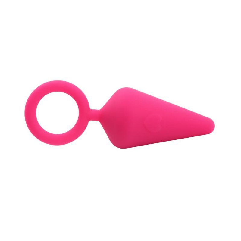 Korek analny Candy Plug M Pink średni
