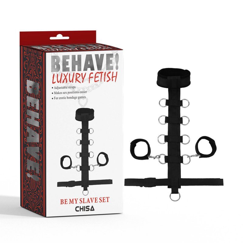 Wiązanie niewolnicy BDSM Be My Slave Set