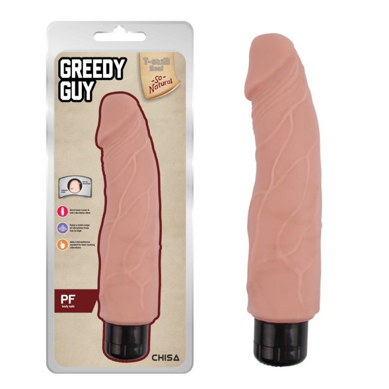 Wibrator jak penis Greedy Guy Flesh