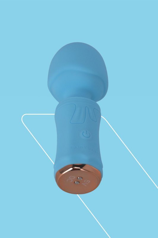 Poręczny wibrator damski do łechtaczki i ciała SecretFuntasy blue