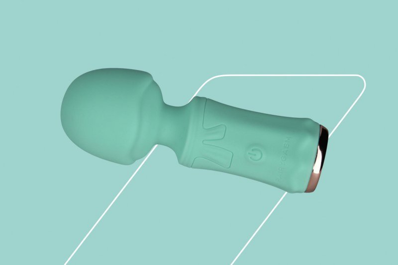 Poręczny wibrator damski do łechtaczki i ciała SecretFuntasy green