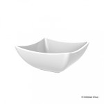 Plastikowy pojemniczek finger food square, biały, 95 ml, 72 szt