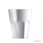 Plastikowa szklanka do napojów, whisky, biała, rox glass, 290 ml, 120 szt