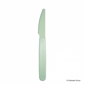 Plastikowe sztućce kolorowe, nóż, wielkość 18,5 cm, 180 szt