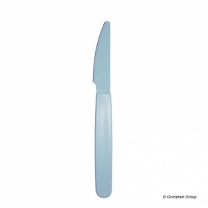 Plastikowe sztućce kolorowe, nóż, wielkość 18,5 cm, 180 szt