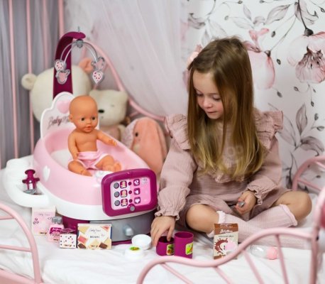 Smoby Elektroniczna Opiekunka Baby Nurse Dla Lalki