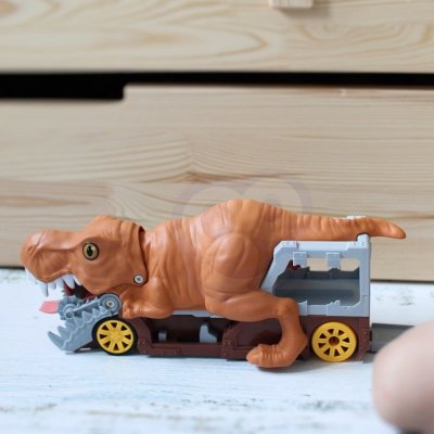 WOOPIE Dinozaur Wyrzutnia Samochodów + Auto 1szt.