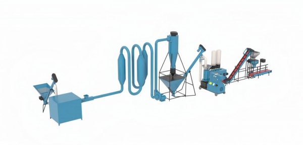 Linia do produkcji peletu DGL-4000  300-500kg bez suszarni
