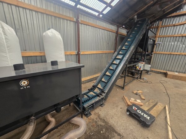 Linia do produkcji peletu DGL-6000  500-700kg z suszarnia 
