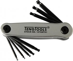 Klucze TX w zestawie Teng Tools 1476NTX1