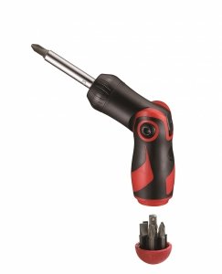 Wkrętak zapadkowy z grotami wymiennymi Teng Tools MDRT908