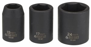 Nasadka udarowa cienkościenna 1/2 19 mm ANSI